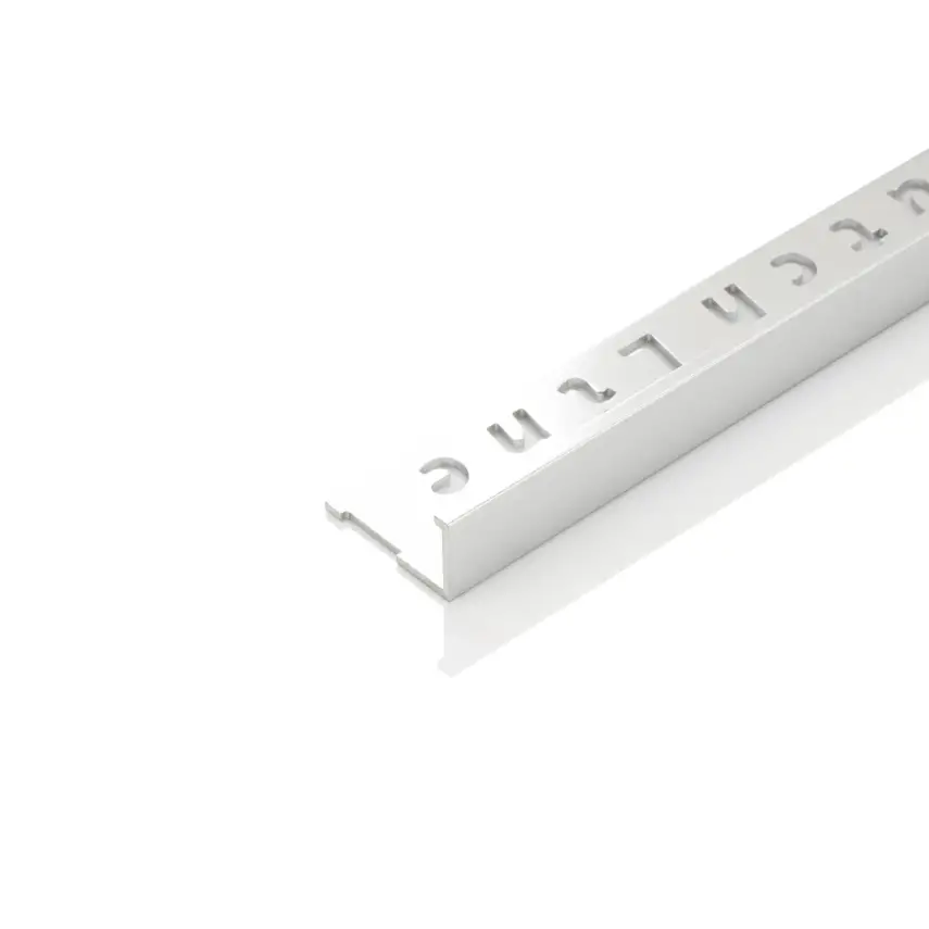 DutchLine - Aluminium Tegelprofiel - 11x2700mm - Chroom - 1