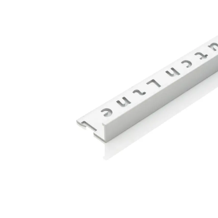 DutchLine - Aluminium Tegelprofiel - 11x2700mm - Mat Zilver - 1