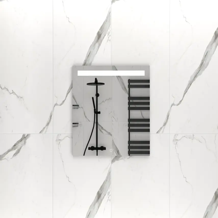 DutchLine - Alura Rechthoekige Ledspiegel - 60 - 1