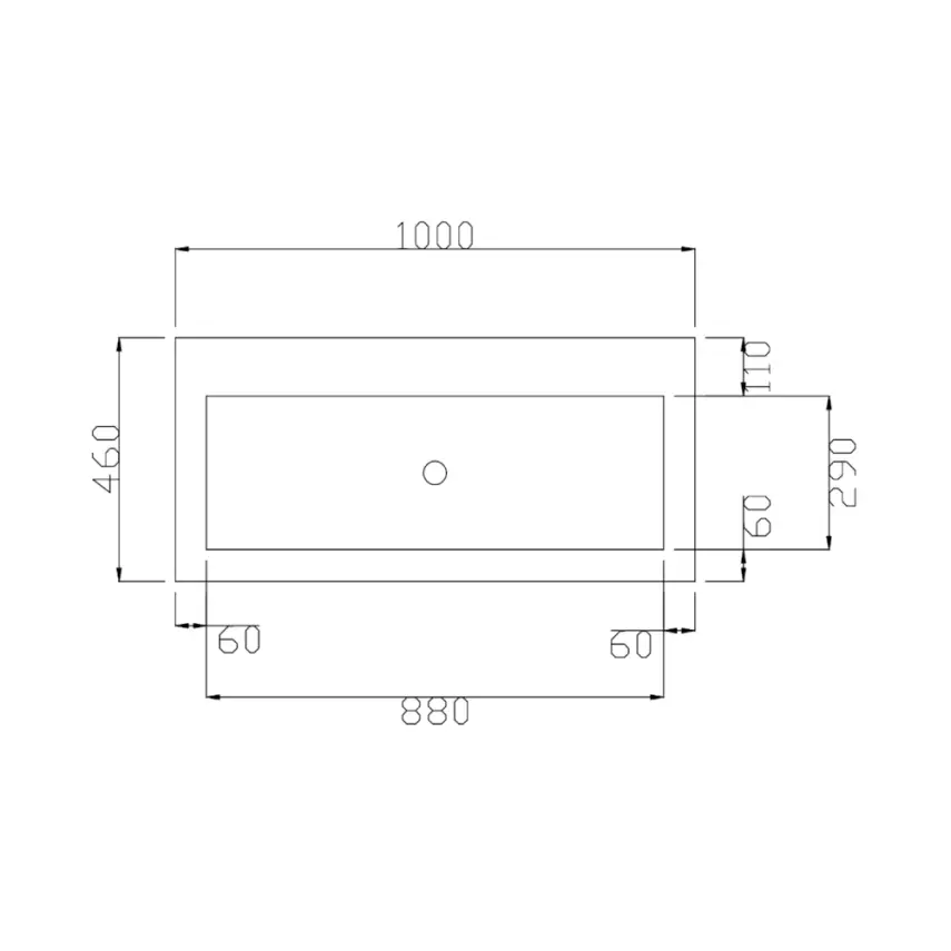DutchLine - Atlanta 100 - Glans Wit - 0 Kraangaten - 2