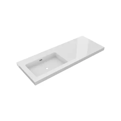 DutchLine - Atlanta 120 Links - Glans Wit - 0 Kraangaten - 1