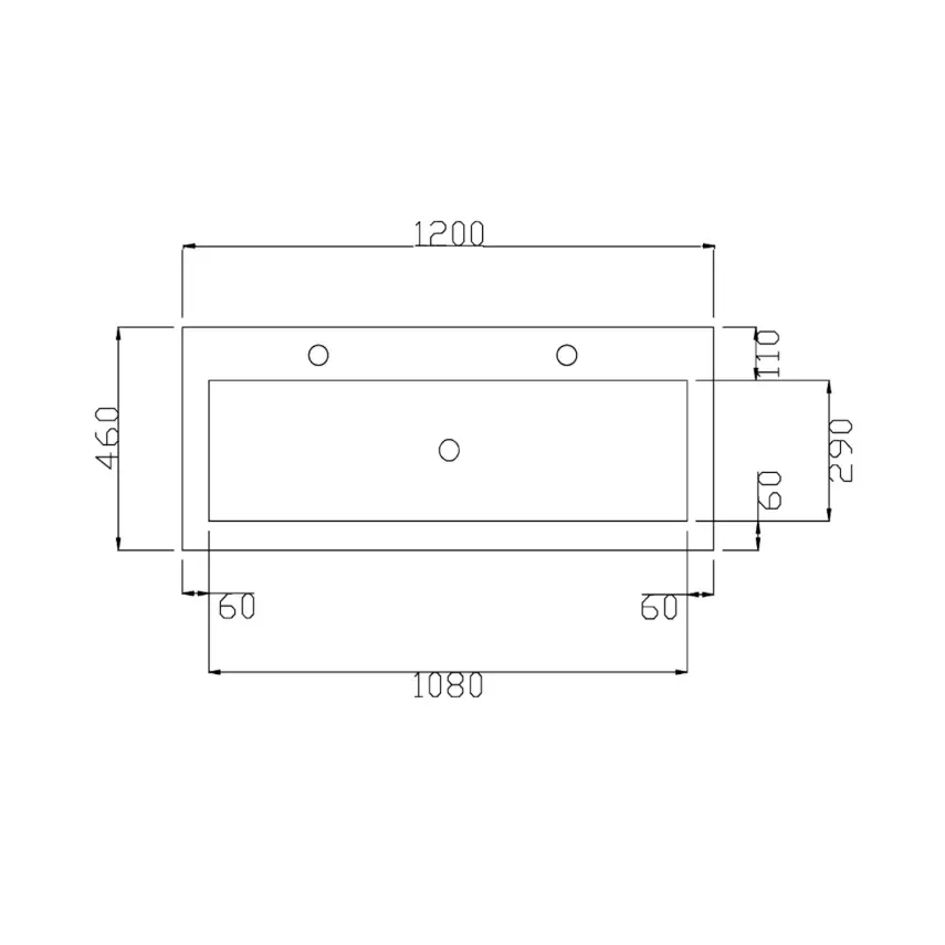DutchLine - Atlanta 120 - Mat Wit - 2 Kraangaten - 2