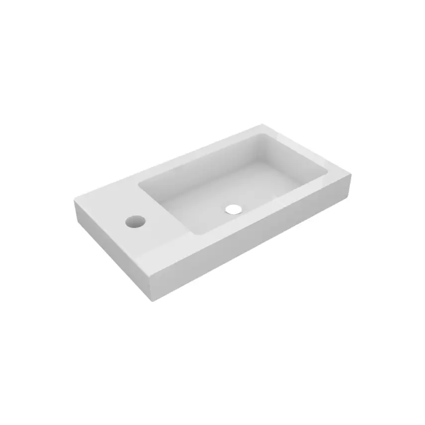 DutchLine - Atlanta 40 - Glans Wit - 1 Kraangat - 1