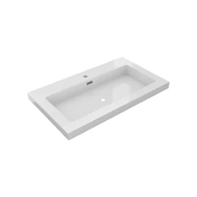 DutchLine - Atlanta 80 - Glans Wit - 1 Kraangat - 1