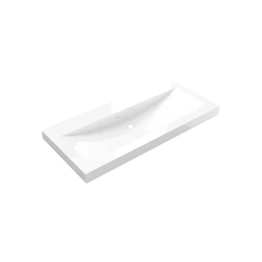 DutchLine - Atlanta Ondiep 80 - Glans Wit - 0 Kraangaten - 1