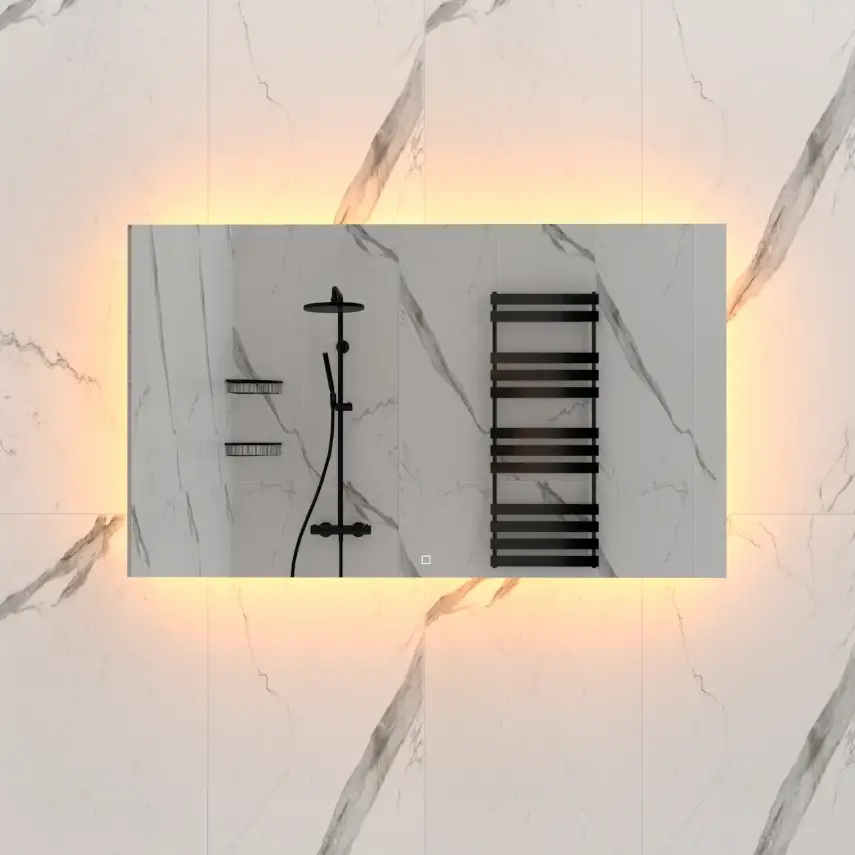 DutchLine - Beck Rechthoekige Indirecte Ledspiegel - 120 - 1