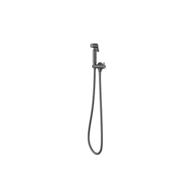 DutchLine - Bidet Knijp Handdoucheset - Gunmetal - 1