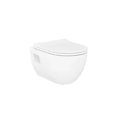 DutchLine - Brilla Toiletpot Met Bidet - Glans Wit - 530x355mm - 1