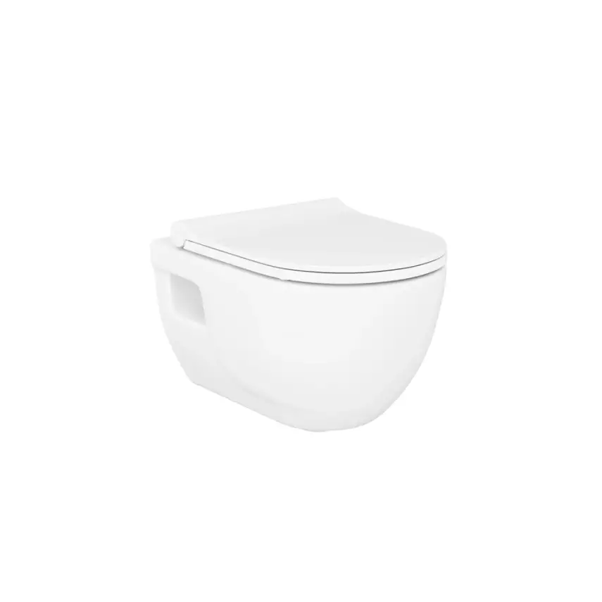 DutchLine - Brilla Toiletpot Zonder Bidet - Glans Wit - 530x355mm - 1