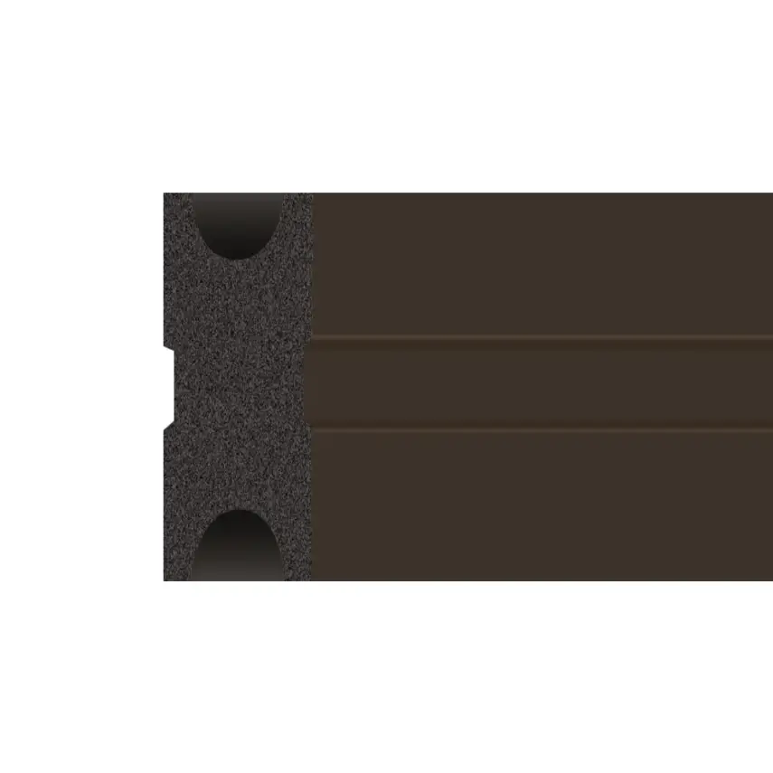 DutchLine - Composiet Onderlegbalk - Donkerbruin - 40x25 - 1