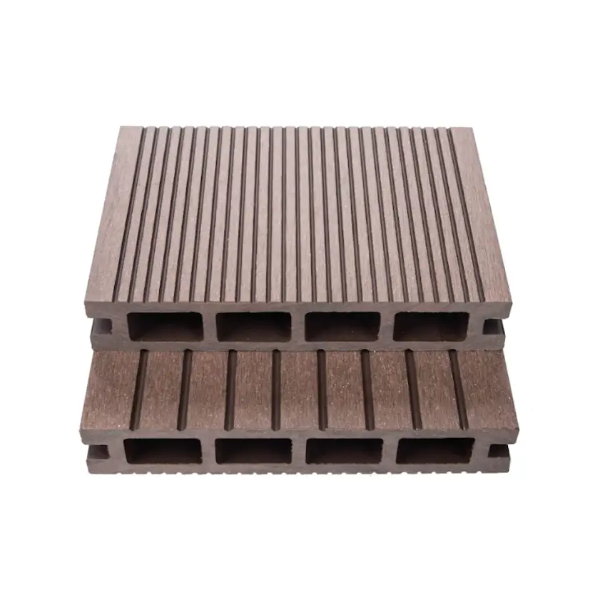 DutchLine - Composiet Vlonderplank - Lichtbruin - 4000x150x25mm - 1