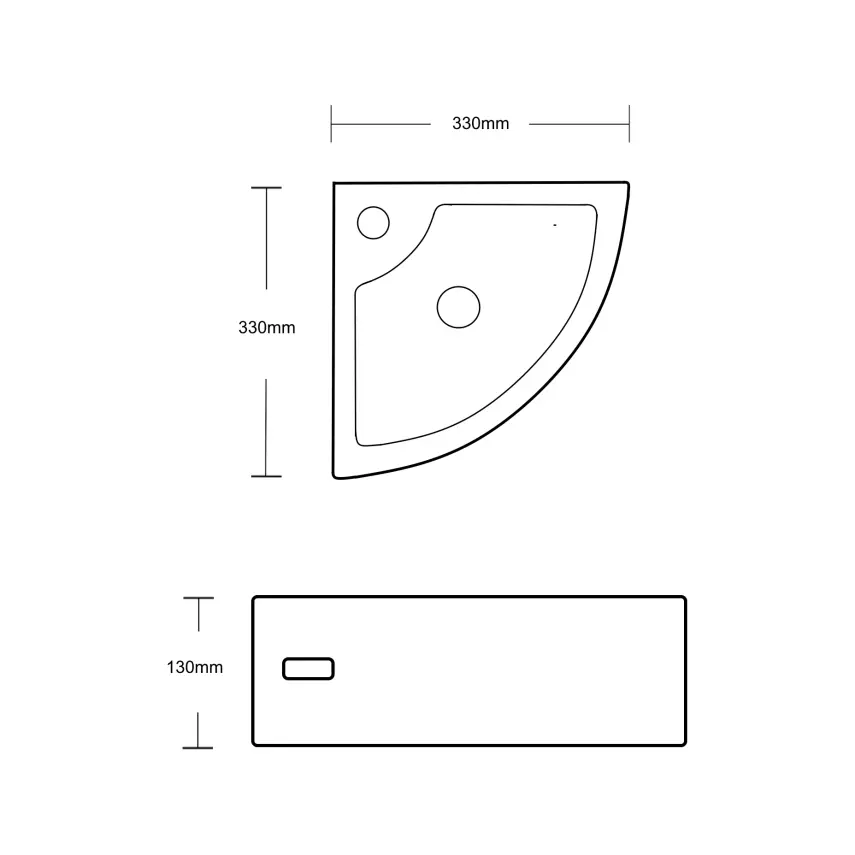 DutchLine Corner Hoekfontein - Glans Wit - 1 Kraangat - 2