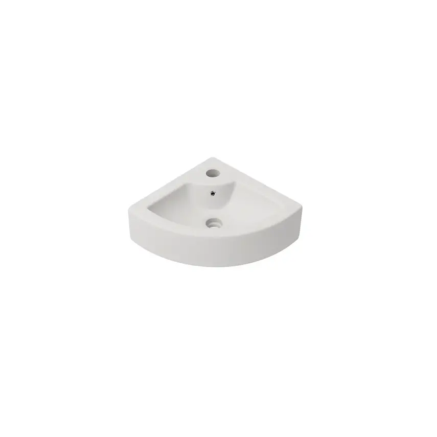 DutchLine Corner Hoekfontein - Mat Wit - 1 Kraangat - 1