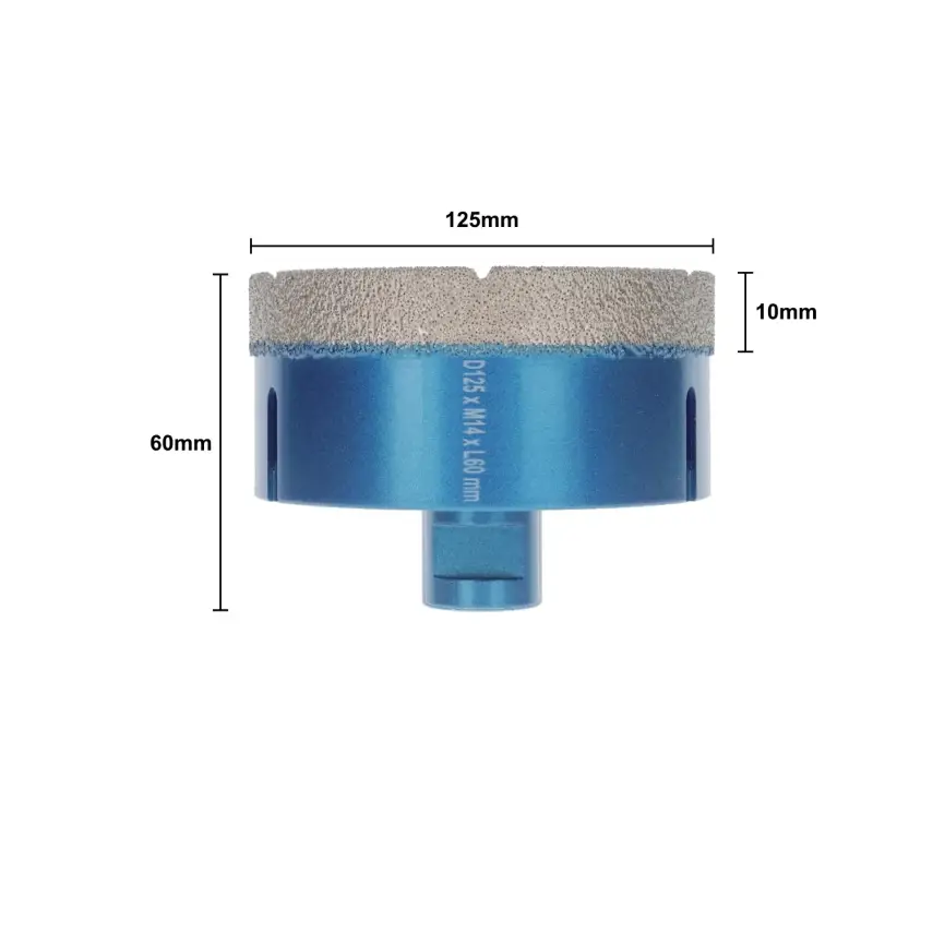 DutchLine - Diamantboor M14 - 125mm - 2