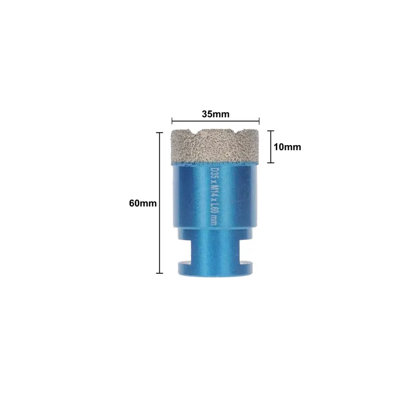 DutchLine - Diamantboor M14 - 35mm - 2