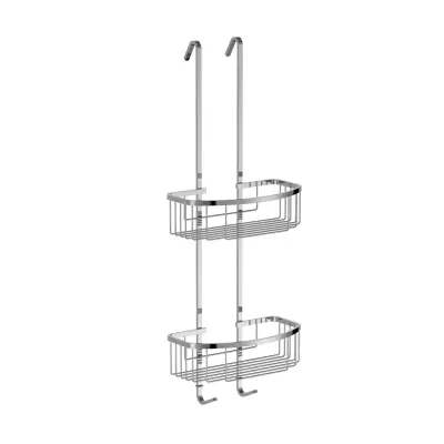 DutchLine - Doucherek Duo Hangmodel - Chroom - 1