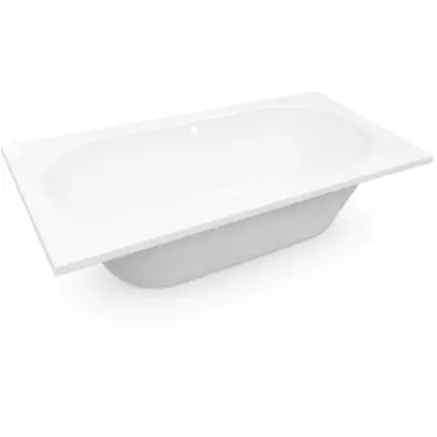 DutchLine - Drop RD - Inbouw Ligbad - Glans Wit - 1700x750x450 - 1