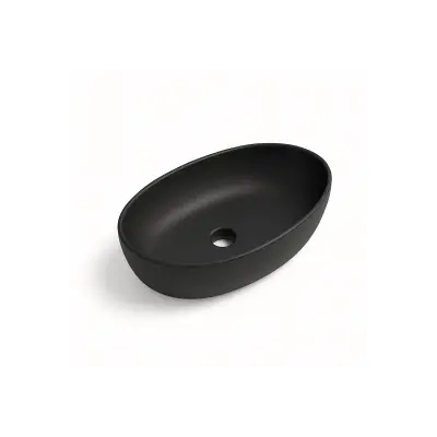 DutchLine - Ellips Waskom - Mat Zwart - 1