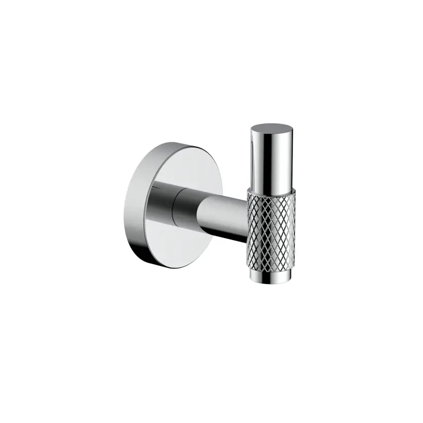 DutchLine - Grip Serie Handdoekhaak - Chroom - 1