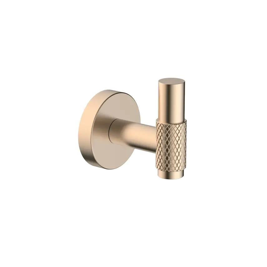 DutchLine - Grip Serie Handdoekhaak - Geborsteld koper - 1