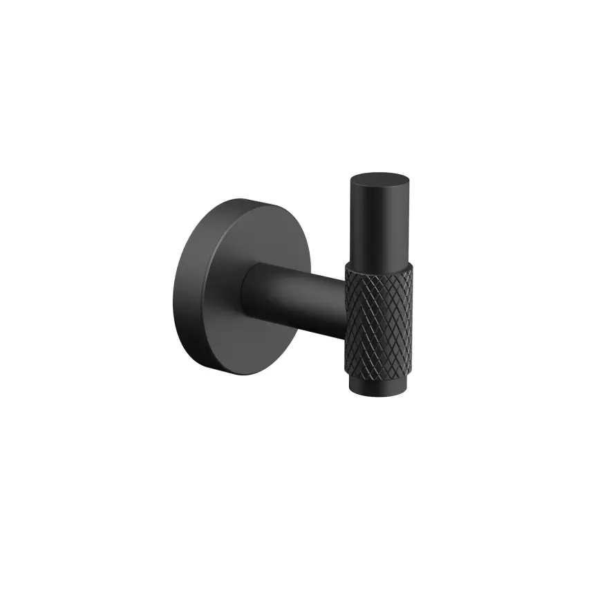 DutchLine - Grip Serie Handdoekhaak - Mat zwart - 1