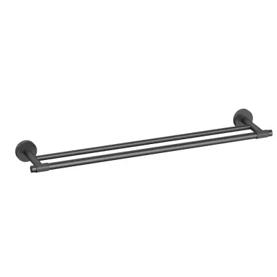 DutchLine - Handdoekrek Dubbel - Gunmetal - 1