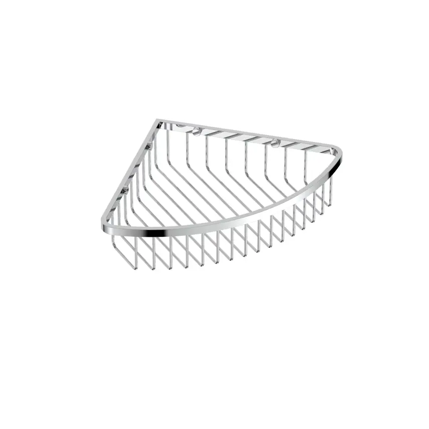 DutchLine Hoek Korf Fleshouder - Chroom - 1