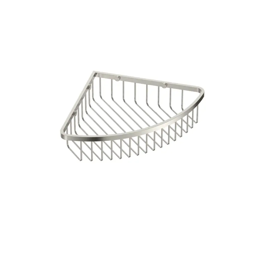 DutchLine Hoek Korf Fleshouder - Geborsteld staal - 1