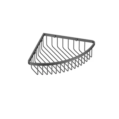 DutchLine Hoek Korf Fleshouder - Gunmetal - 1