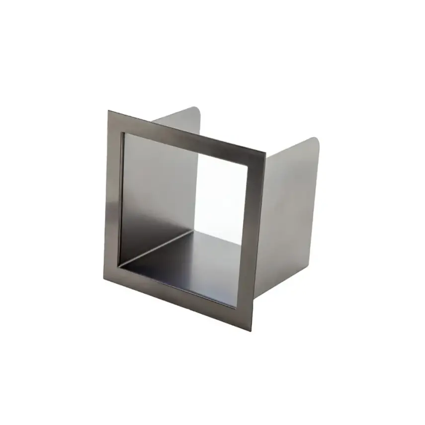 DutchLine - Losse Inbouw Reserve Rolhouder - 160*160*122 - Gunmetal - 1