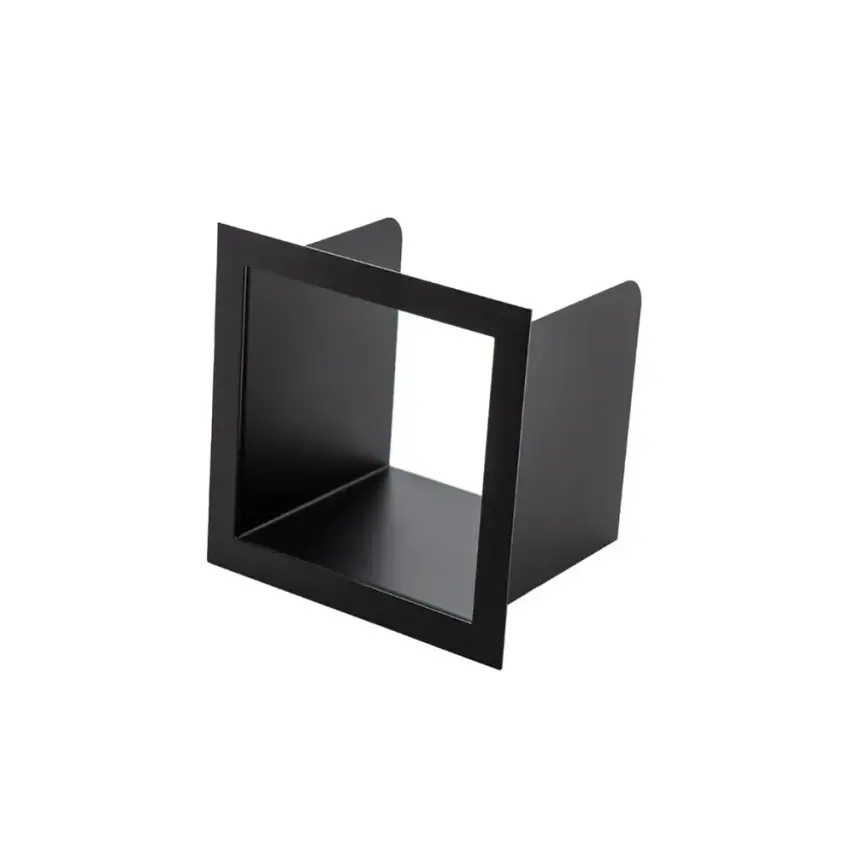 DutchLine - Losse Inbouw Reserve Rolhouder - 160*160*122 - Mat zwart - 1