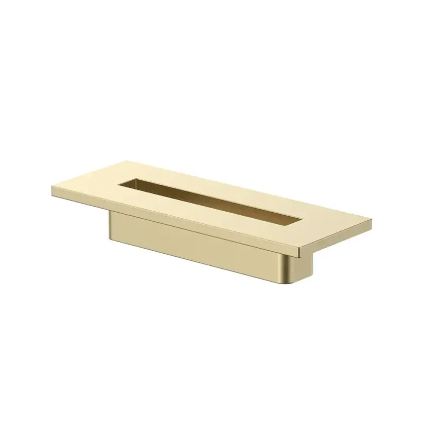 DutchLine - Losse Overloopkap T.B.V. Atlanta Wastafels - Geborsteld messing - 1