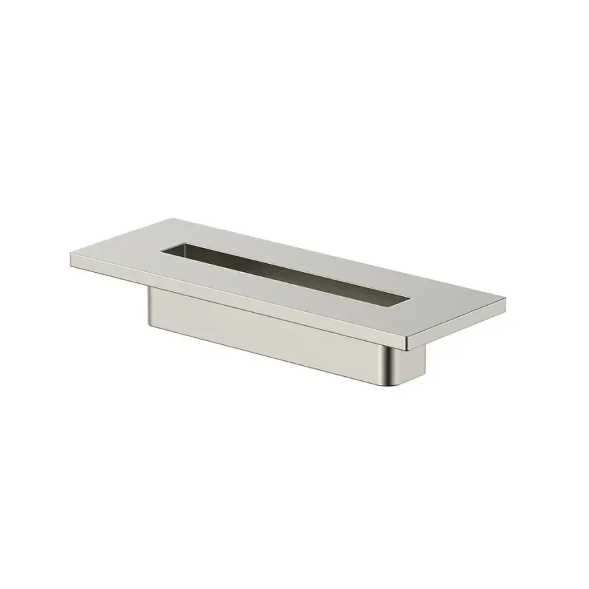 DutchLine - Losse Overloopkap T.B.V. Atlanta Wastafels - Geborsteld staal - 1