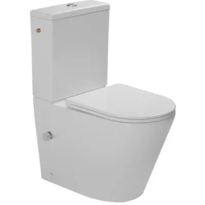 DutchLine - Lux Luccio Rimless (PK) Duoblok - Bidetkraan functie - 1