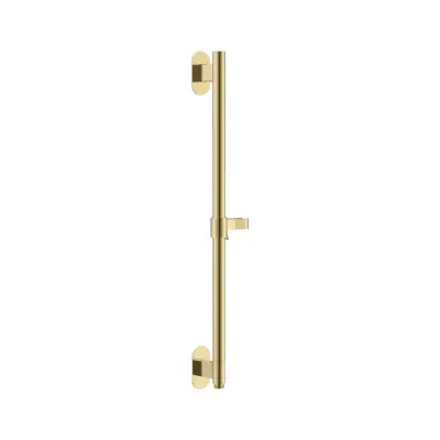 DutchLine - Luxe Glijstang Met Muuraansluiting Voor Inbouwkranen - Geborsteld messing - 1