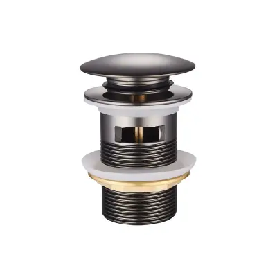 DutchLine - Luxe Overloop Waste - Gunmetal - 1