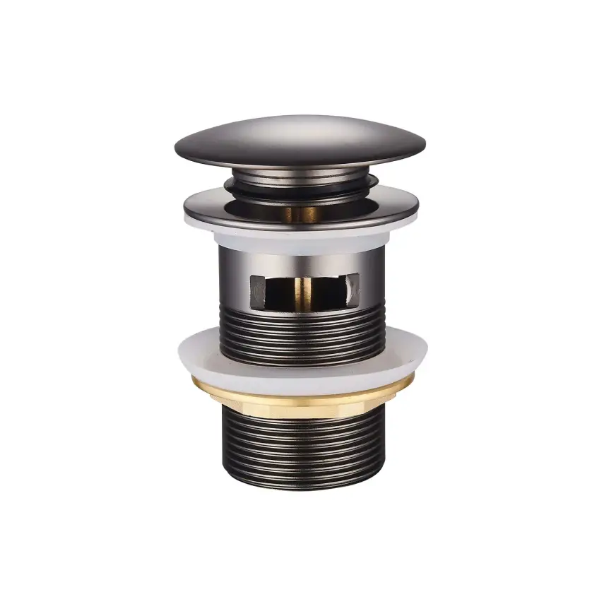 DutchLine - Luxe Overloop Waste - Gunmetal - 1