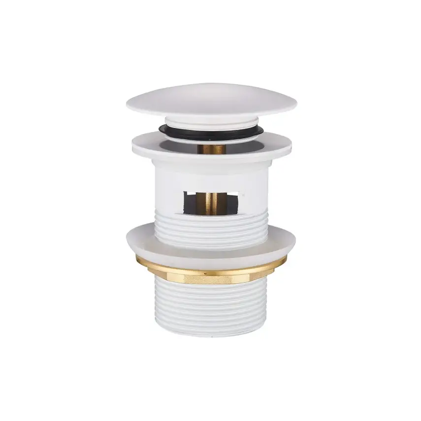 DutchLine - Luxe Overloop Waste - Mat wit - 1