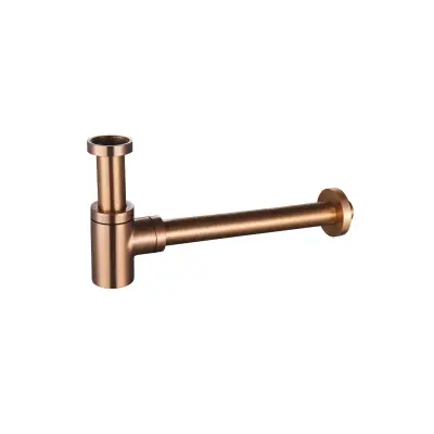 DutchLine - Luxe Sifon 5/4x32mm - Geborsteld koper - 1