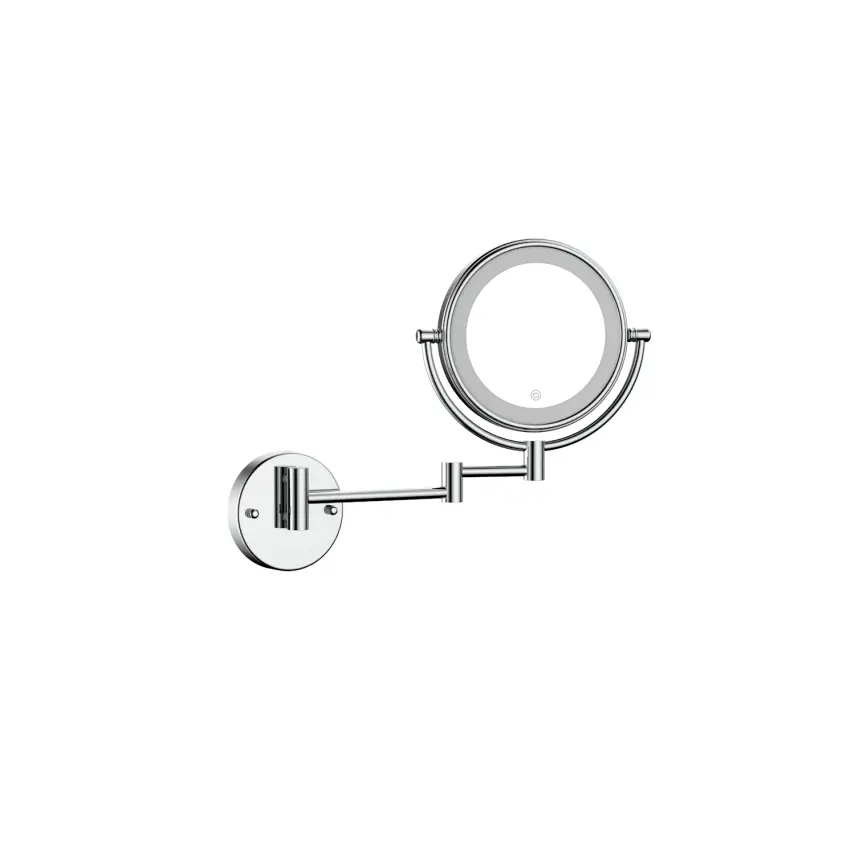 DutchLine - Make-Up Ledspiegel, 5x zoom - Chroom - 1