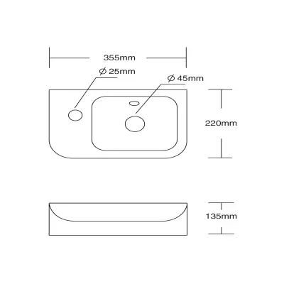 DutchLine Mini Smart Fontein - Glans Wit - Links - 2