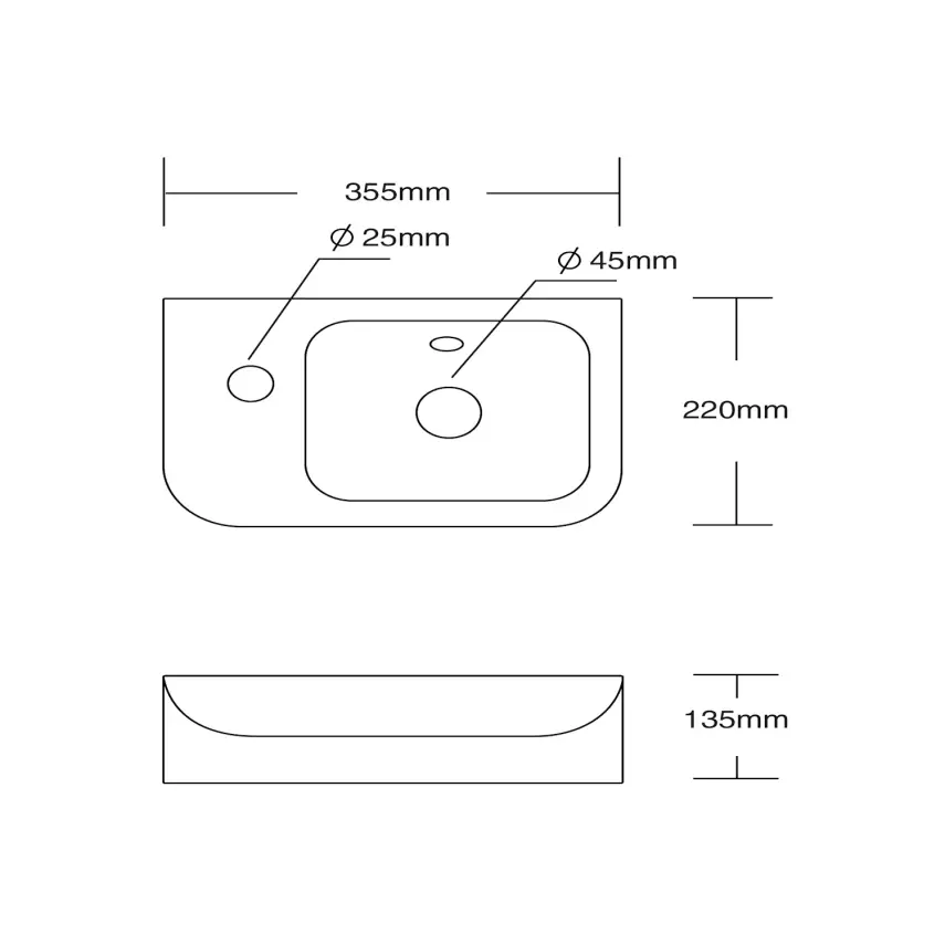 DutchLine Mini Smart Fontein - Glans Wit - Links - 2
