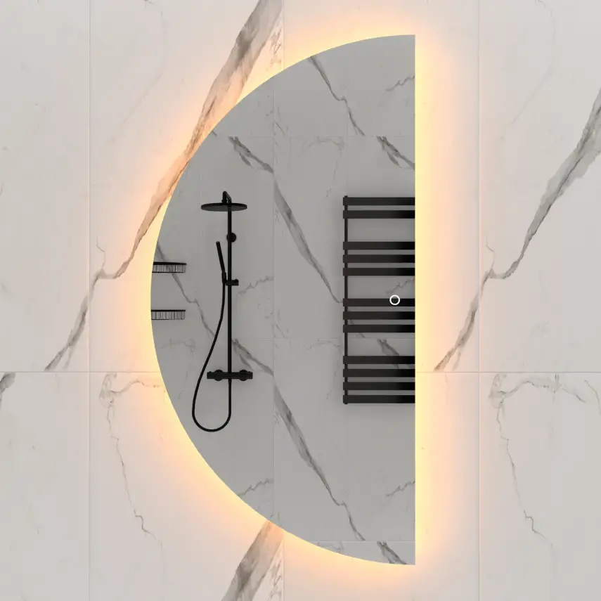 DutchLine - Moon Halfronde Ledspiegel - 60 - 1