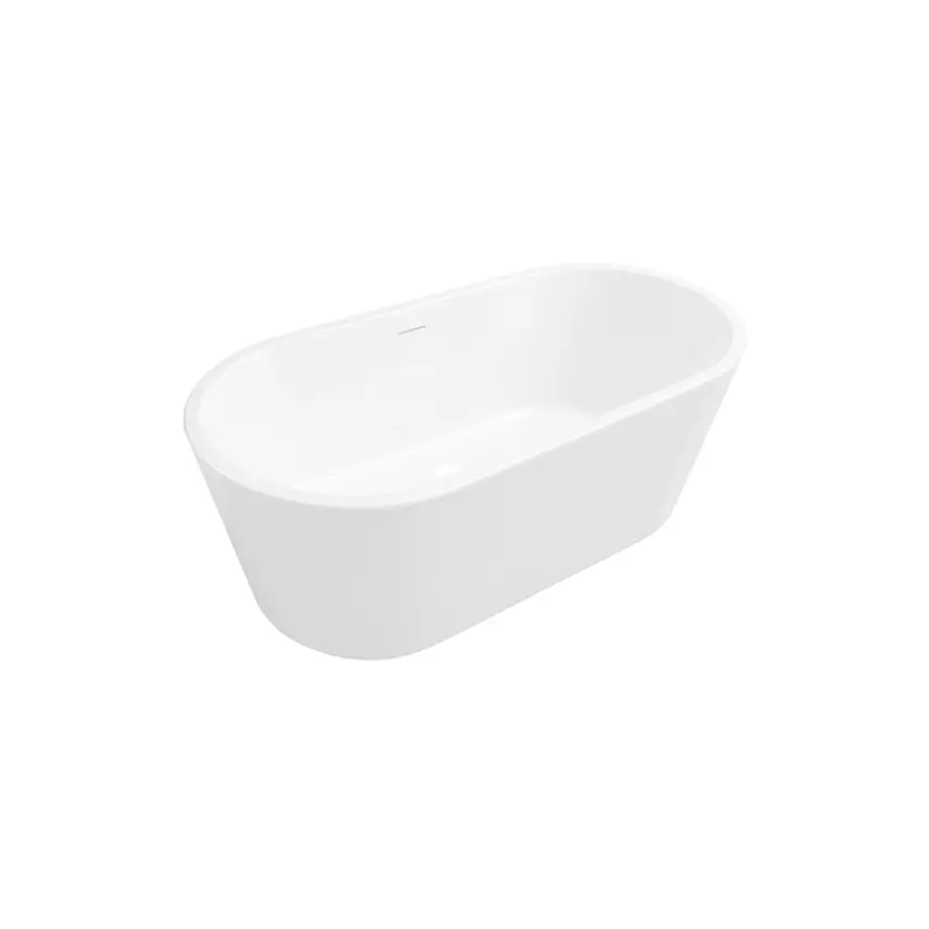 DutchLine - Murano Vrijstaand Ligbad - Glans Wit - 1800x800x580 - 1