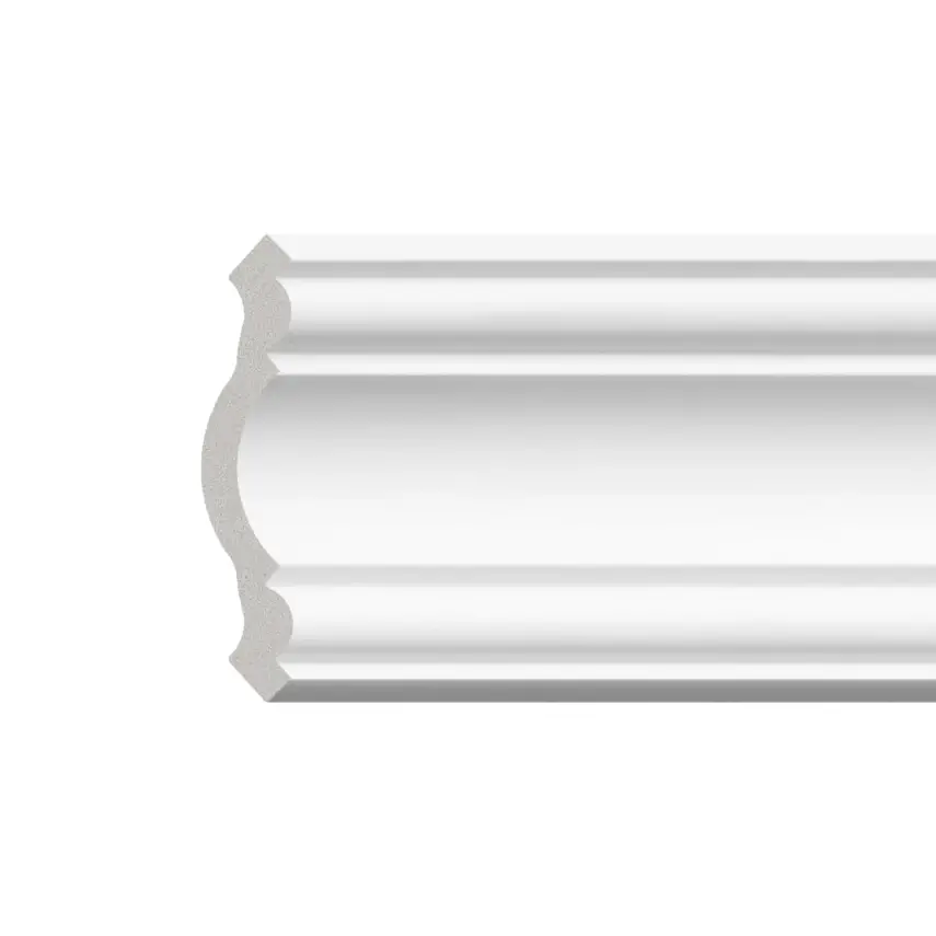 DutchLine - Ornament MDF - Wit - 106x21x2250mm - 1