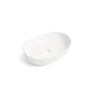 DutchLine - Ovaal Waskom - Glans Wit - 1