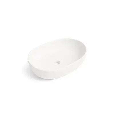 DutchLine - Ovaal Waskom - Mat Wit - 1