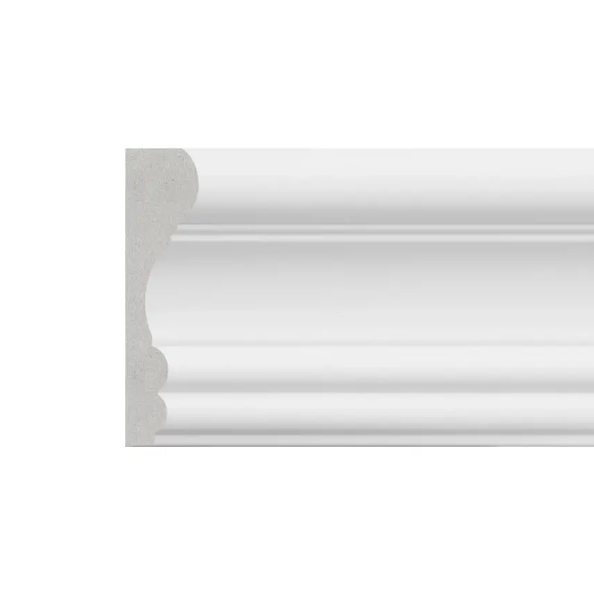 DutchLine - Plafond Sierlijst MDF - Wit - 85x26x2250mm - 1