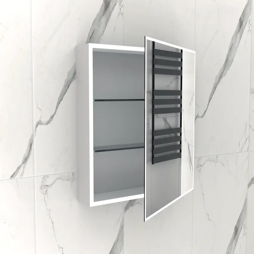 DutchLine - Quatro Spiegelkast Met ledverlichting - 60 - 1
