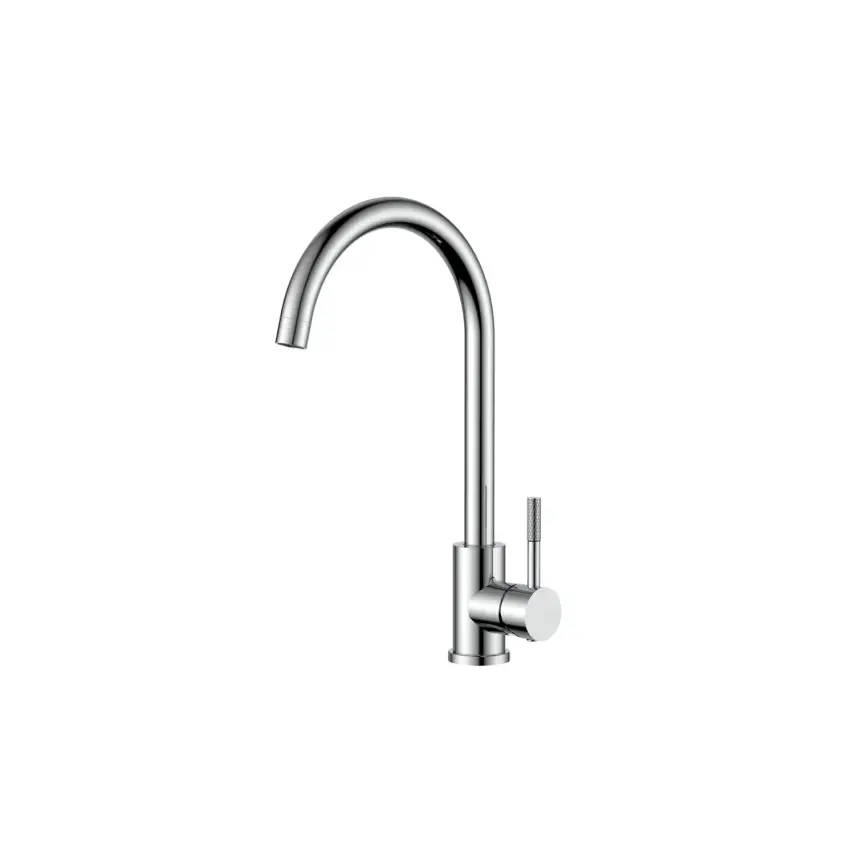 DutchLine - Round S-Grip Keukenmengkraan - Chroom - 1